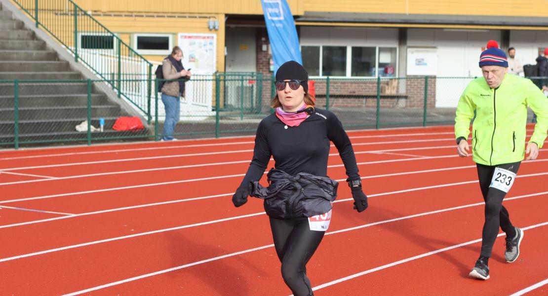Maratonløper i Maratonkarusellen 2023