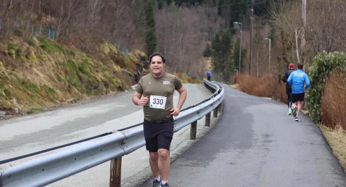 Maratonløper i Maratonkarusellen 2023