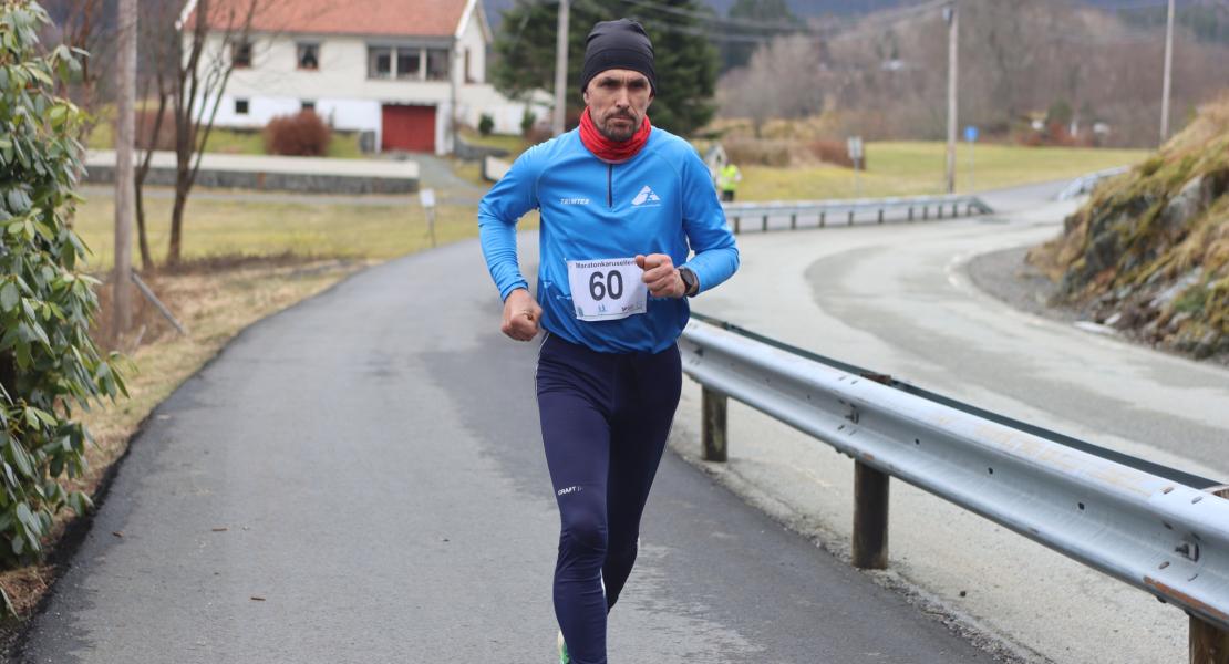 Maratonløper i Maratonkarusellen 2023