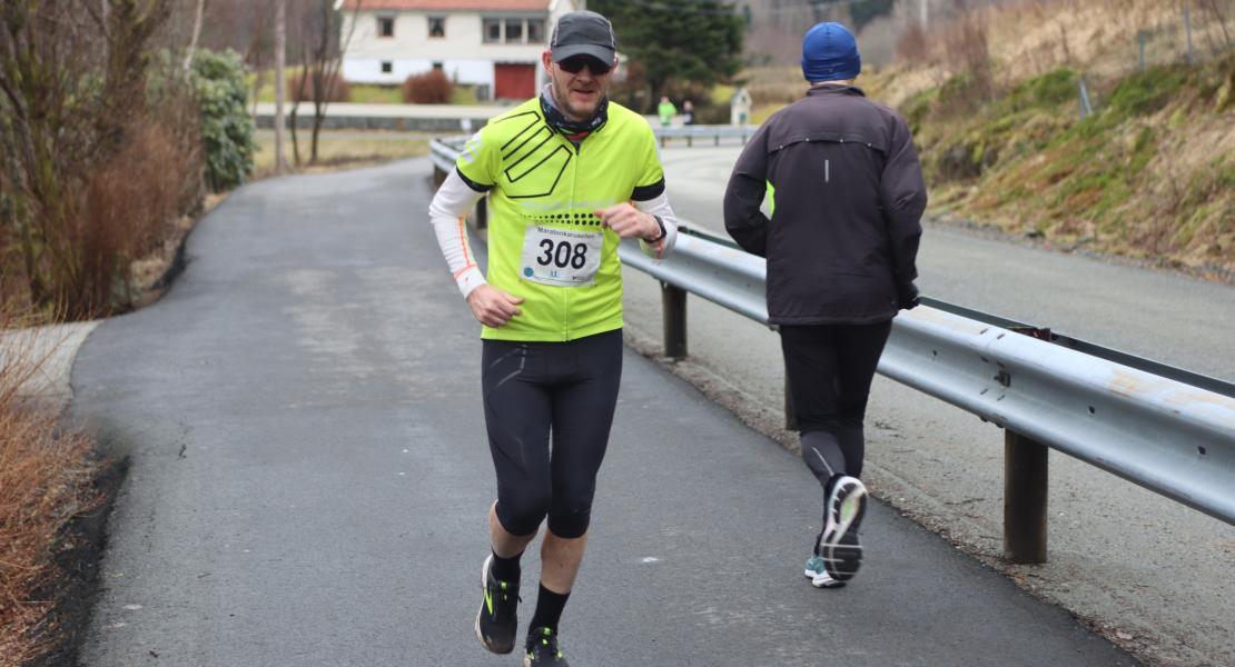 Maratonløper i Maratonkarusellen 2023