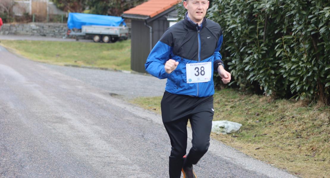 Maratonløper i Maratonkarusellen 2023