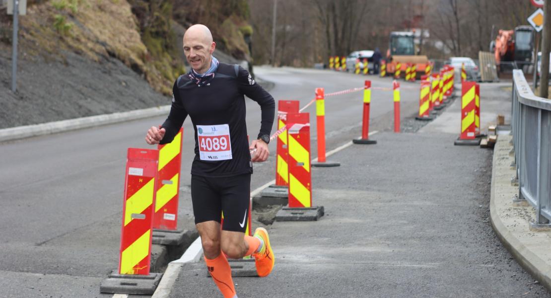 Maratonløper i Maratonkarusellen 2023